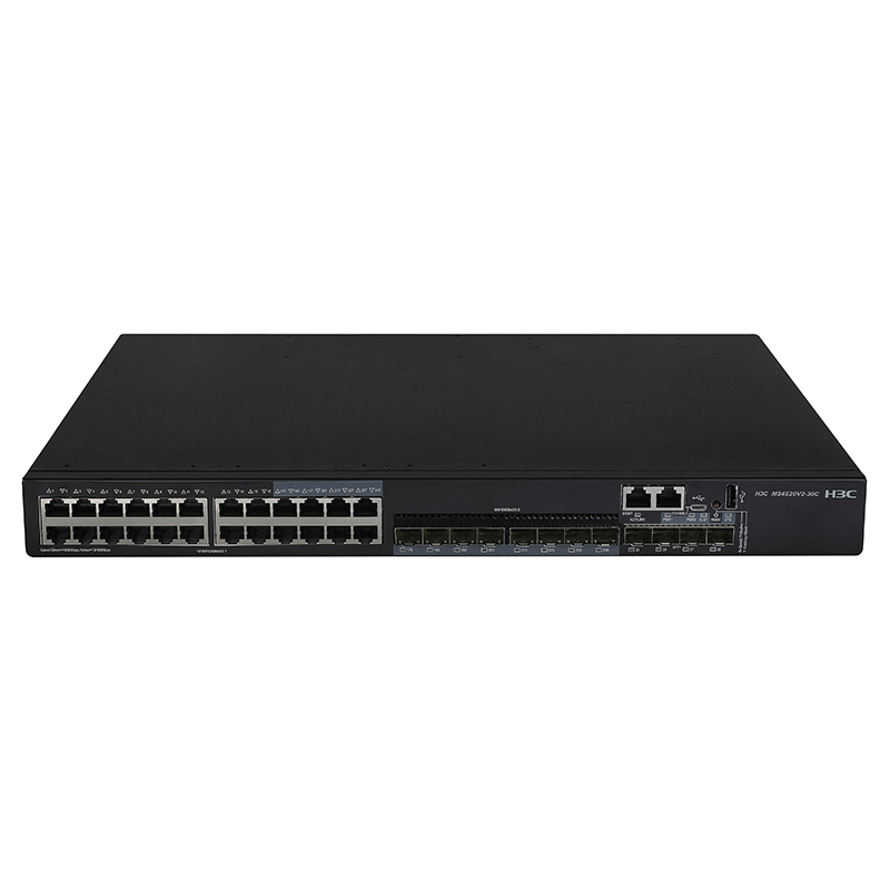 H3C MS4520V2-30C 24电+4个上行万兆光口安防交换机